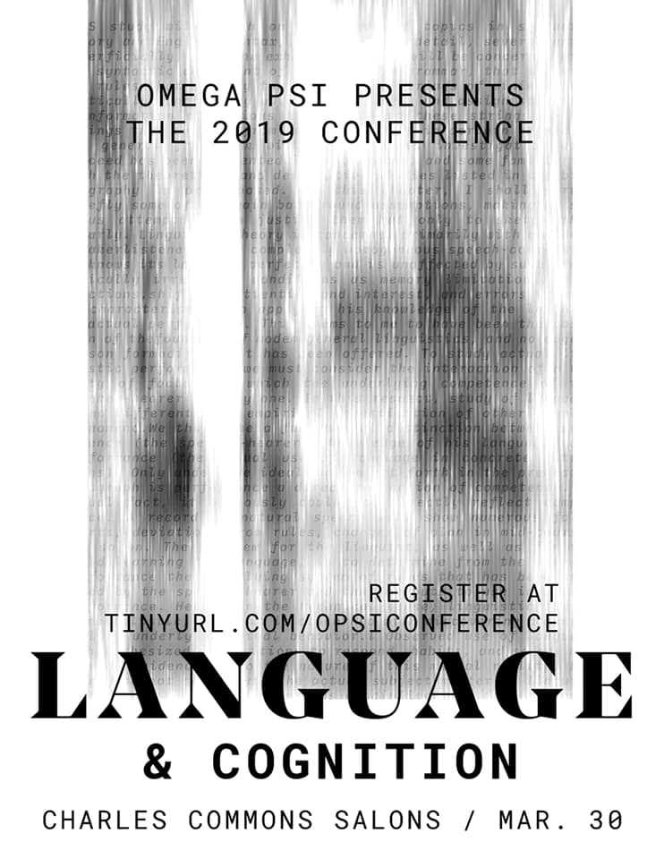 Omega Psi Conf 2019: Language and Cognition