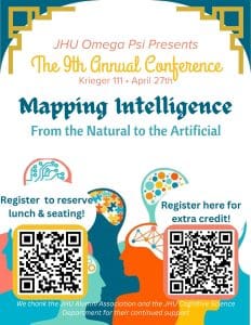 2024 conference flyer: Mapping Intelligence: From the Natural to the Artificial